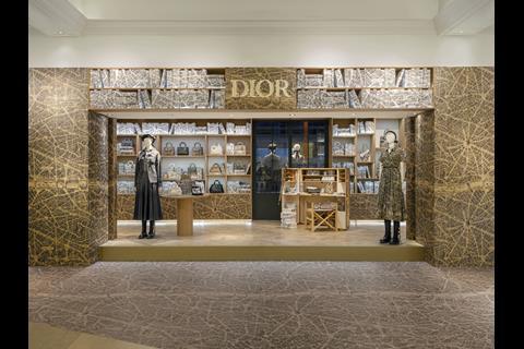 Dior and Harrods reunite for Paris inspired pop up Gallery Retail Week